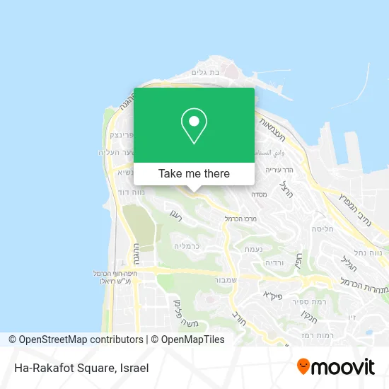 Ha-Rakafot Square map
