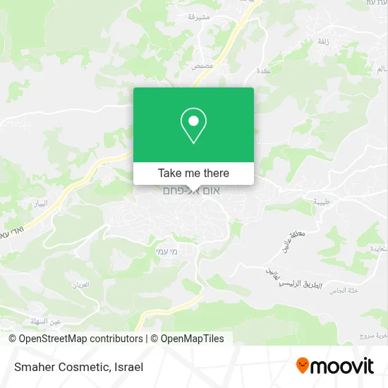 Smaher Cosmetic map