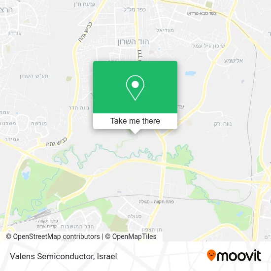 Valens Semiconductor map