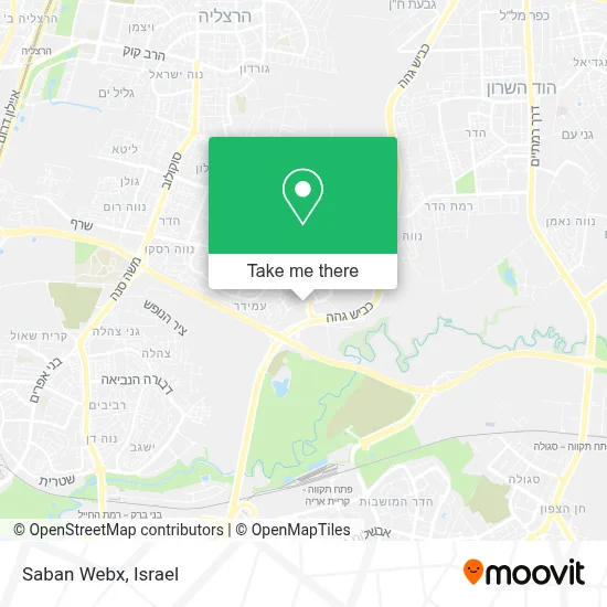 Saban Webx map