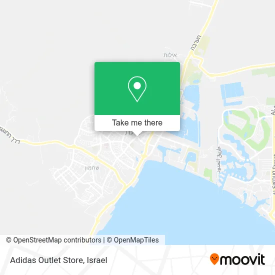 Adidas Outlet Store map