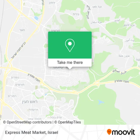 Express Meat Market map