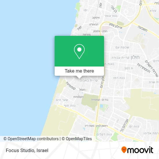 Focus Studio map