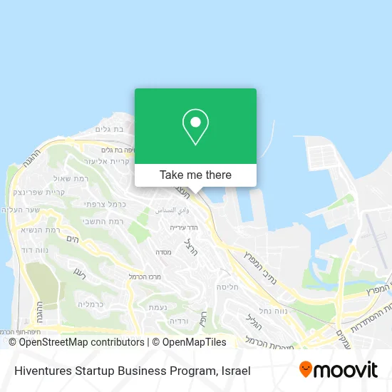 Hiventures Startup Business Program map
