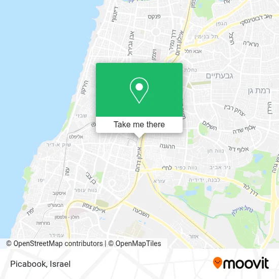 Picabook map