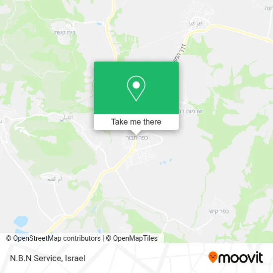 N.B.N Service map