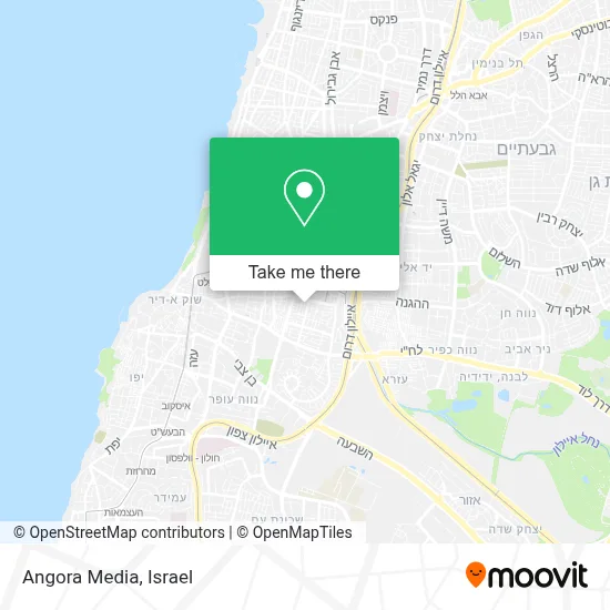 Angora Media map