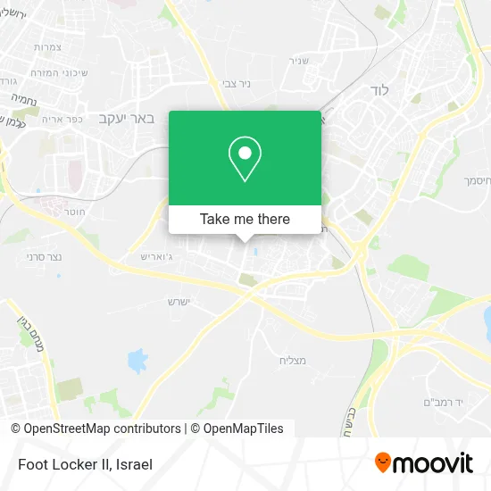 Foot Locker Il map