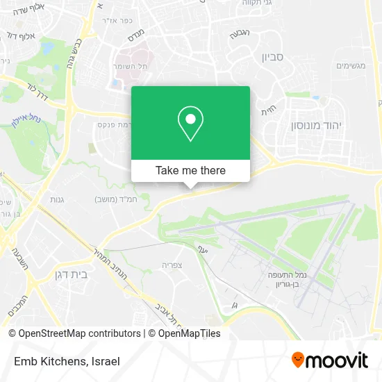 Emb Kitchens map