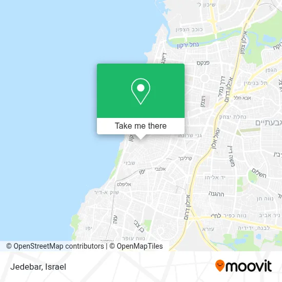 Jedebar map