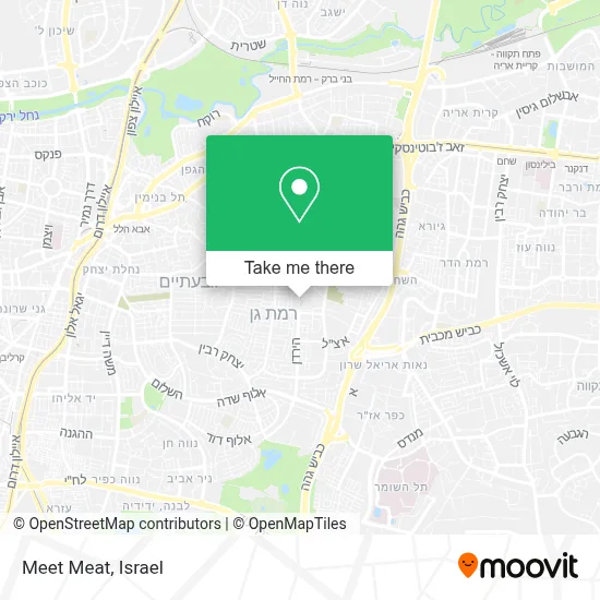 Meet Meat map