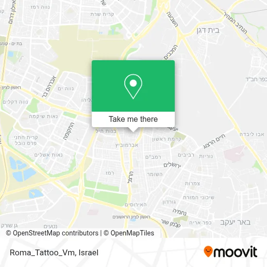 Roma_Tattoo_Vm map
