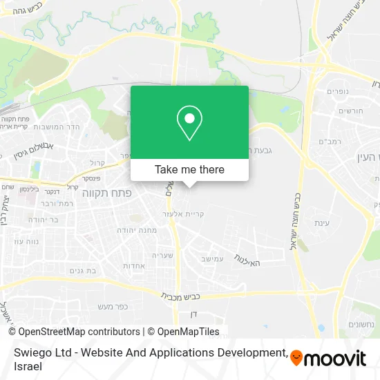 Swiego Ltd - Website And Applications Development map