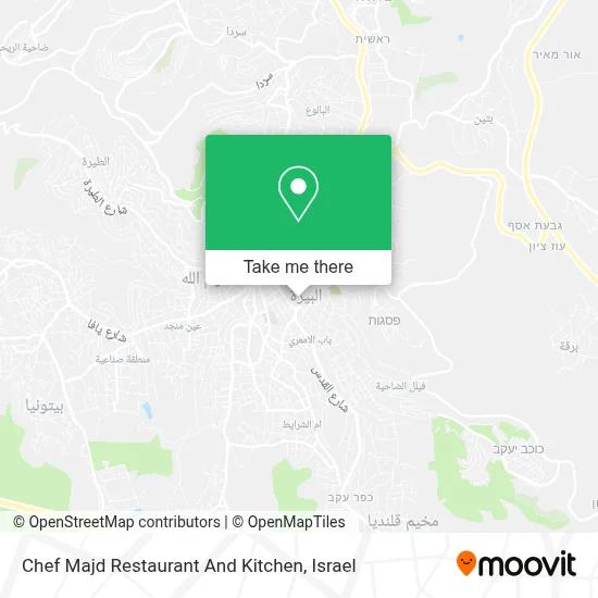 Chef Majd Restaurant And Kitchen map
