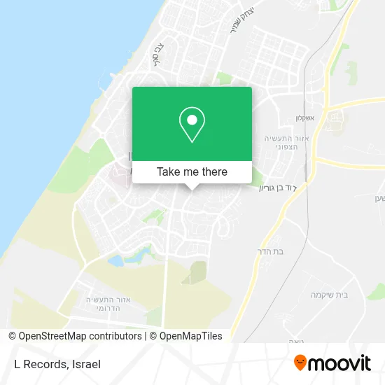 L Records map