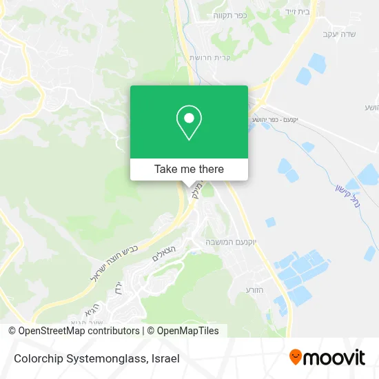 Colorchip Systemonglass map