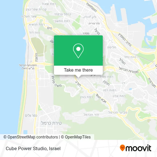 Cube Power Studio map
