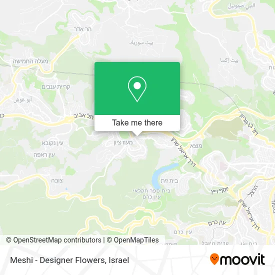 Meshi - Designer Flowers map