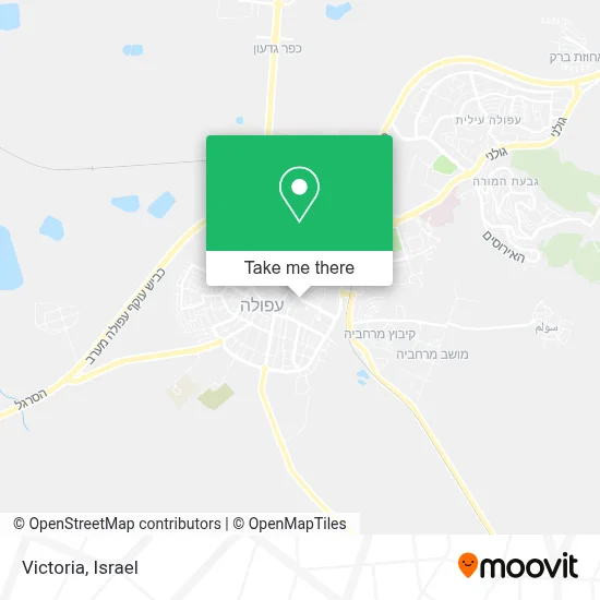 Victoria map