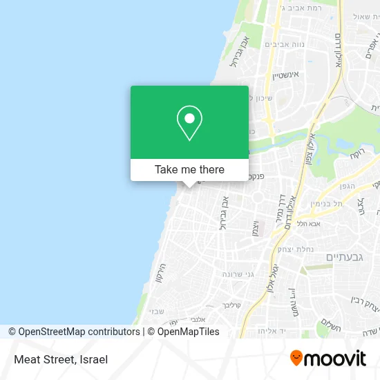 Meat Street map