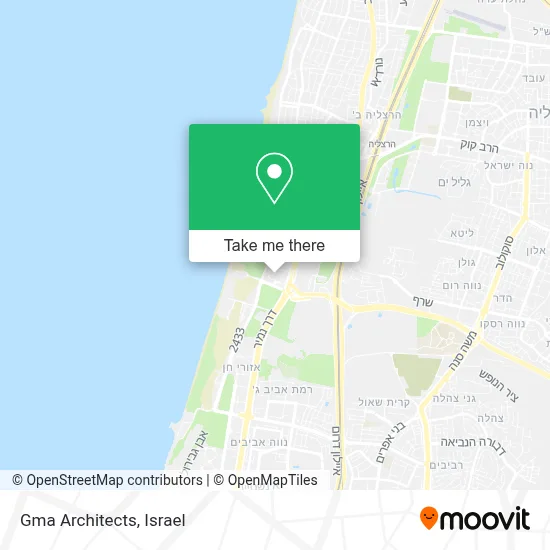 Gma Architects map
