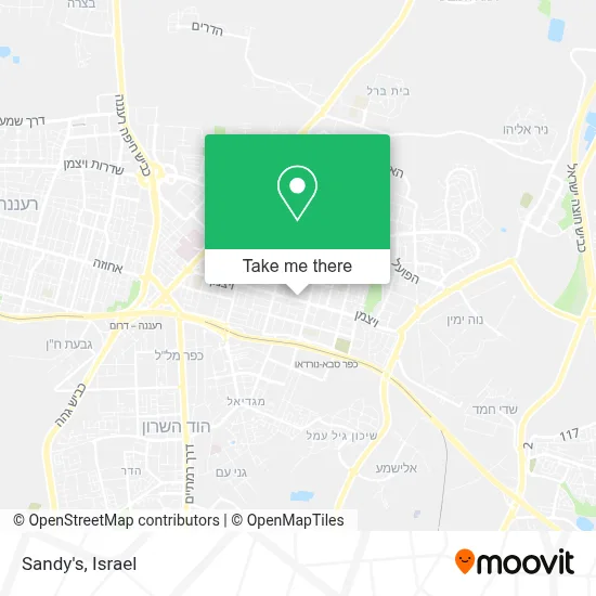 Sandy's map