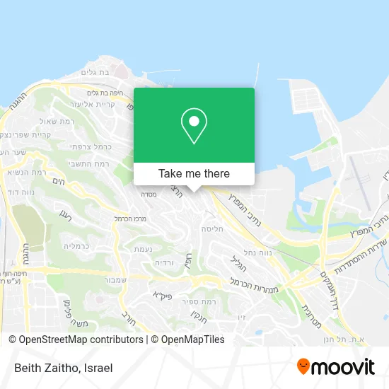 Beith Zaitho map