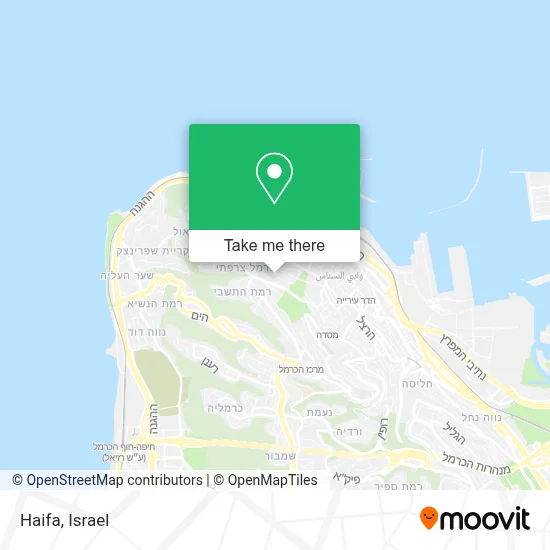 Haifa map