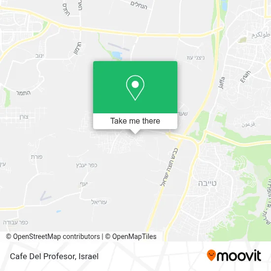 Cafe Del Profesor map