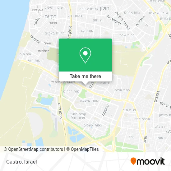 Castro map