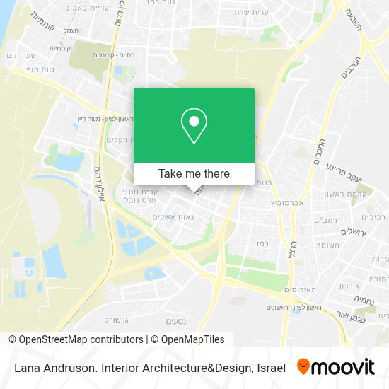 Lana Andruson. Interior Architecture&Design map