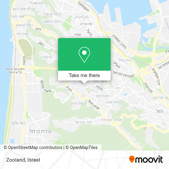 Zooland map
