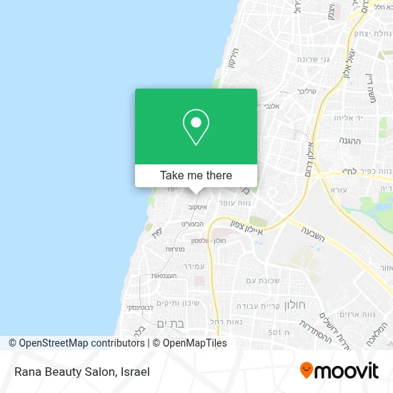 Rana Beauty Salon map