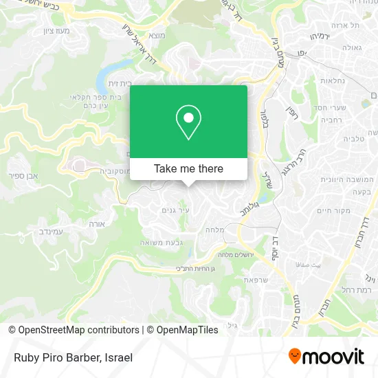 Ruby Piro Barber map