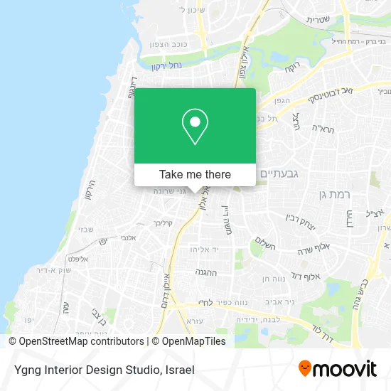 Ygng Interior Design Studio map