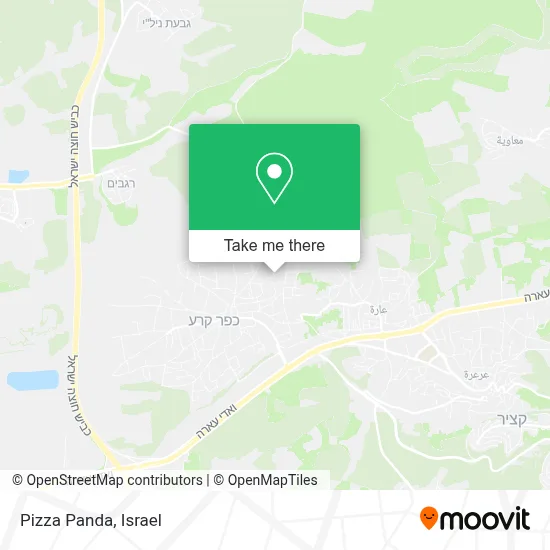 Pizza Panda map