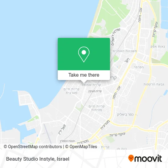 Beauty Studio Instyle map