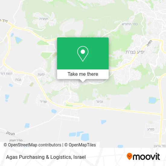 Agas Purchasing & Logistics map
