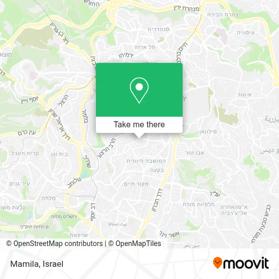 Mamila map