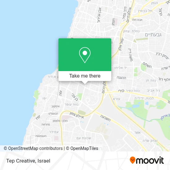 Tep Creative map