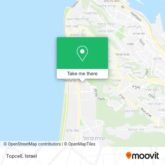 Topcell map