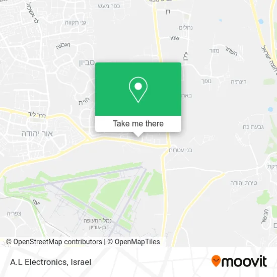A.L Electronics map