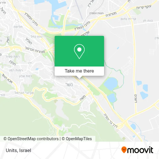 Units map