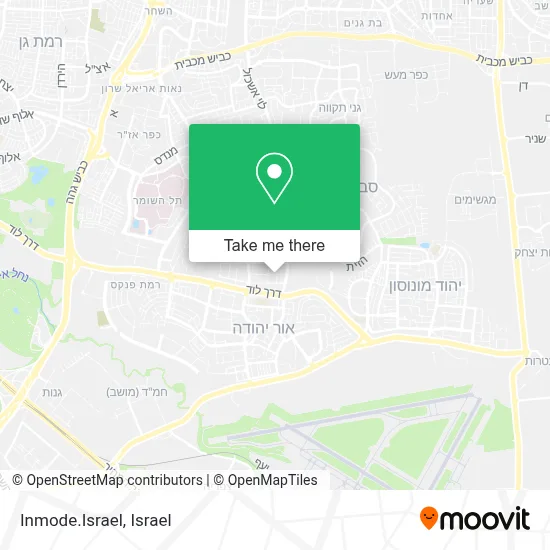 Inmode.Israel map