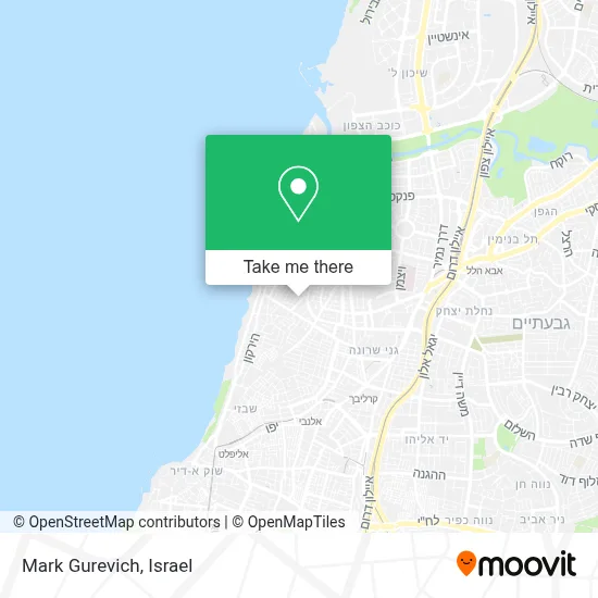Mark Gurevich map