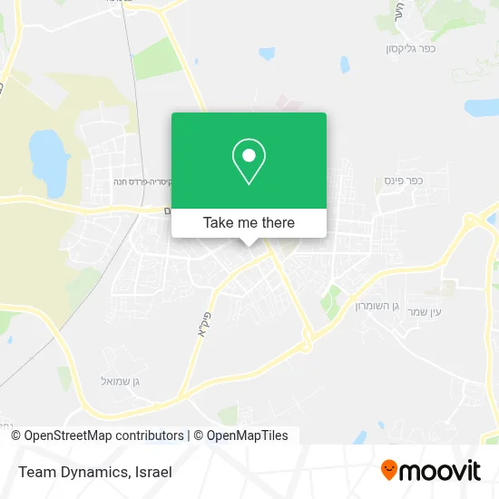 Team Dynamics map