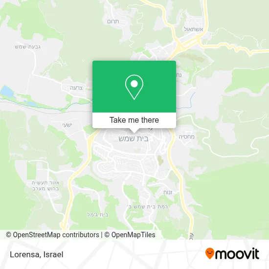 Lorensa map