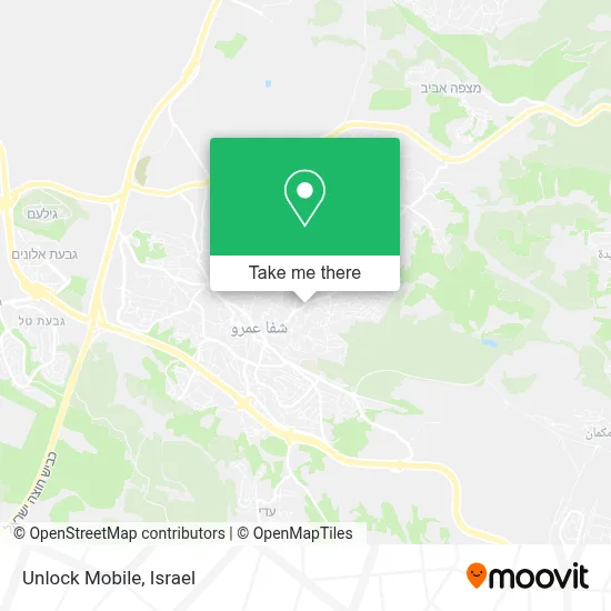 Unlock Mobile map