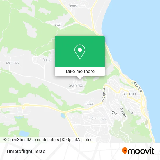 Timetoflight map