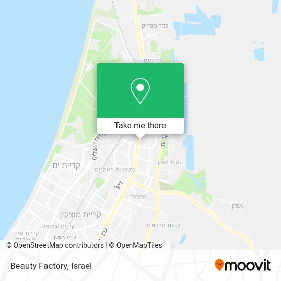 Beauty Factory map